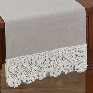 Chemin de table Vintage Crochet