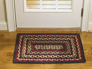 Tapis tressé rectangle Folk Art 20