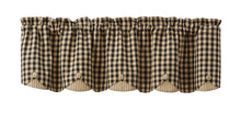 Charger l&#39;image dans la galerie, Valance et tiers carreauté Berry Gingham